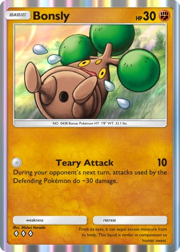 Bonsly card art