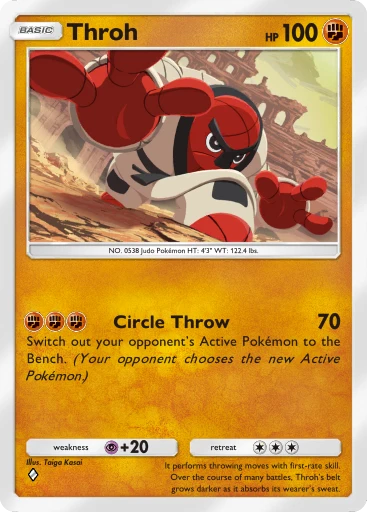 Throh card art