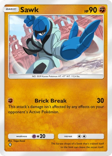 Sawk card art