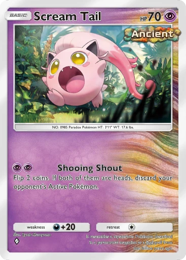 Scream Tail card art