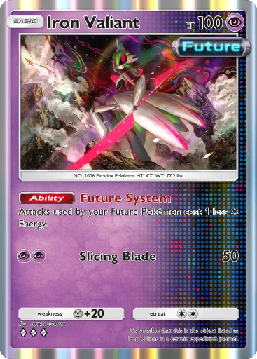 Iron Valiant card art