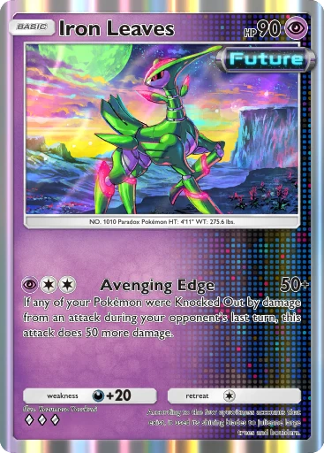 Iron Leaves card art
