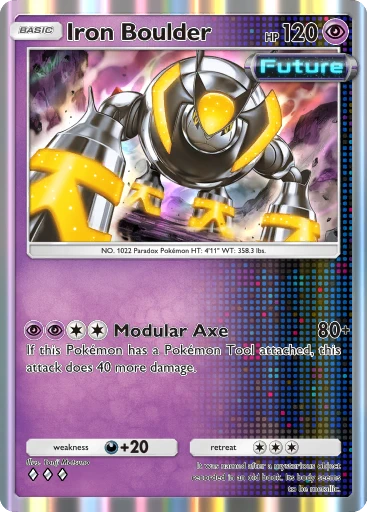 Iron Boulder card art