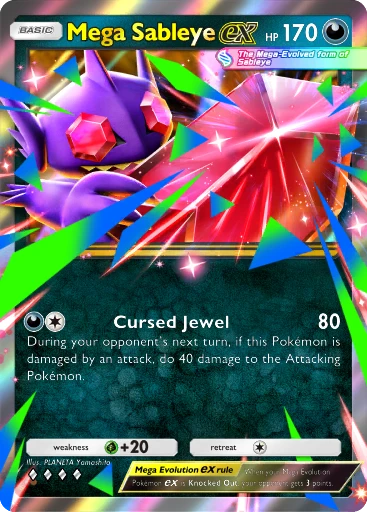 Mega Sableye card art
