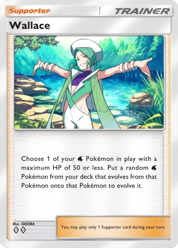 Wallace card art