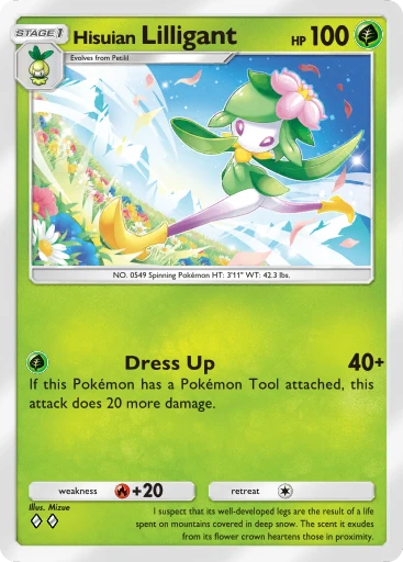 Hisuian Lilligant card art