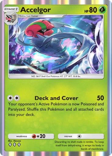 Accelgor card art