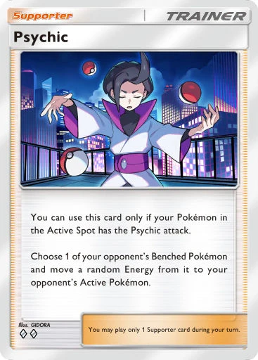 Psychic card art