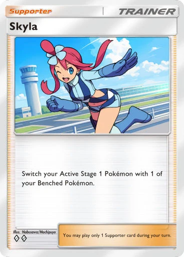 Skyla card art