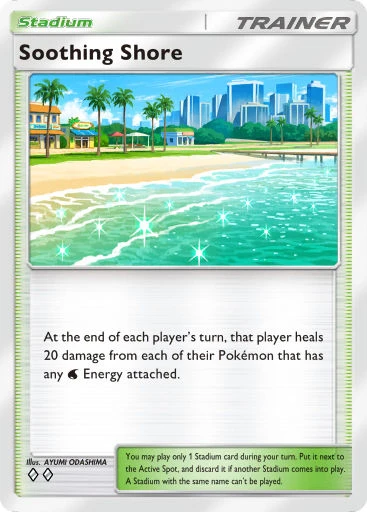 Soothing Shore card art