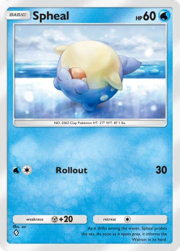 Spheal card art