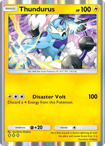 Thundurus card art