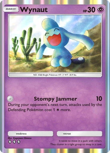 Wynaut card art