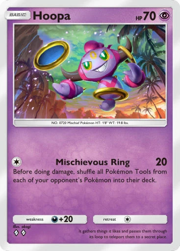 Hoopa card art