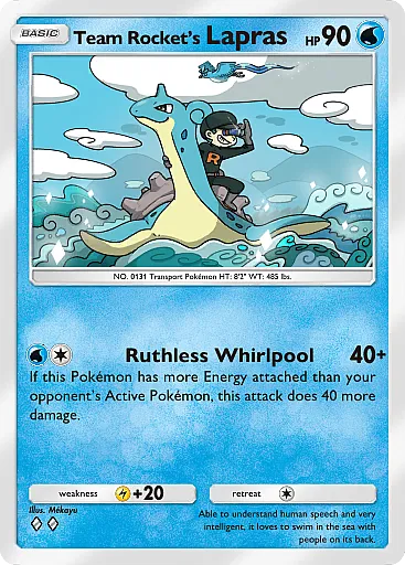 Team Rocket's Lapras