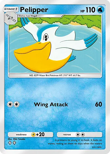 Pelipper card art