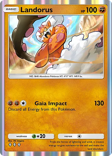 Landorus card art