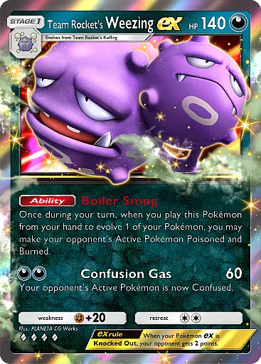 Team Rocket's Weezing ex