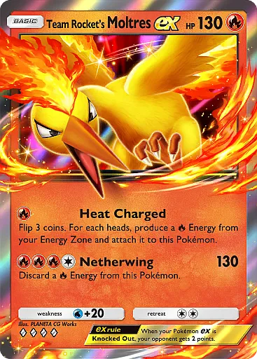 Team Rocket's Moltres ex
