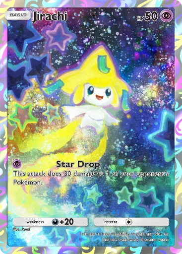 Jirachi card art