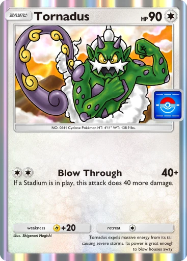 Tornadus card art
