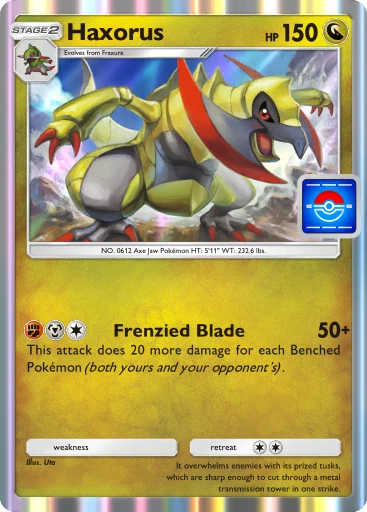 Haxorus card art