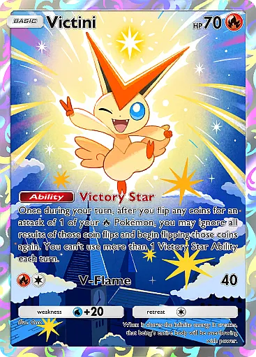 Victini card art