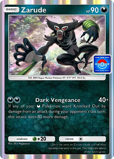 Zarude card art